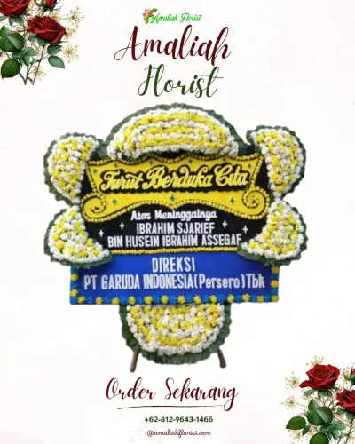 Papan Bunga Duka di Kedungkebo