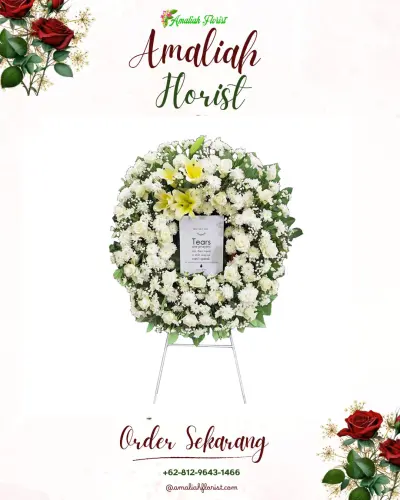 Krans Bunga Duka Cita di Kedungkebo